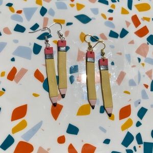 Pencil Earrings